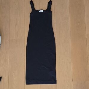 Babaton Black Midi Dress